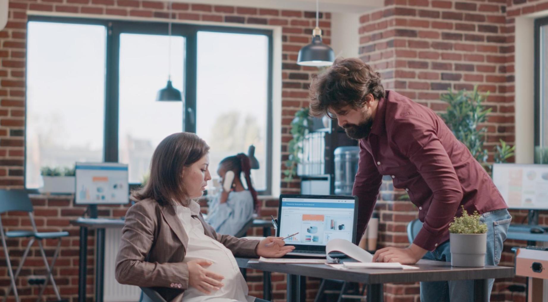 Financial planning consultation session with documents and charts